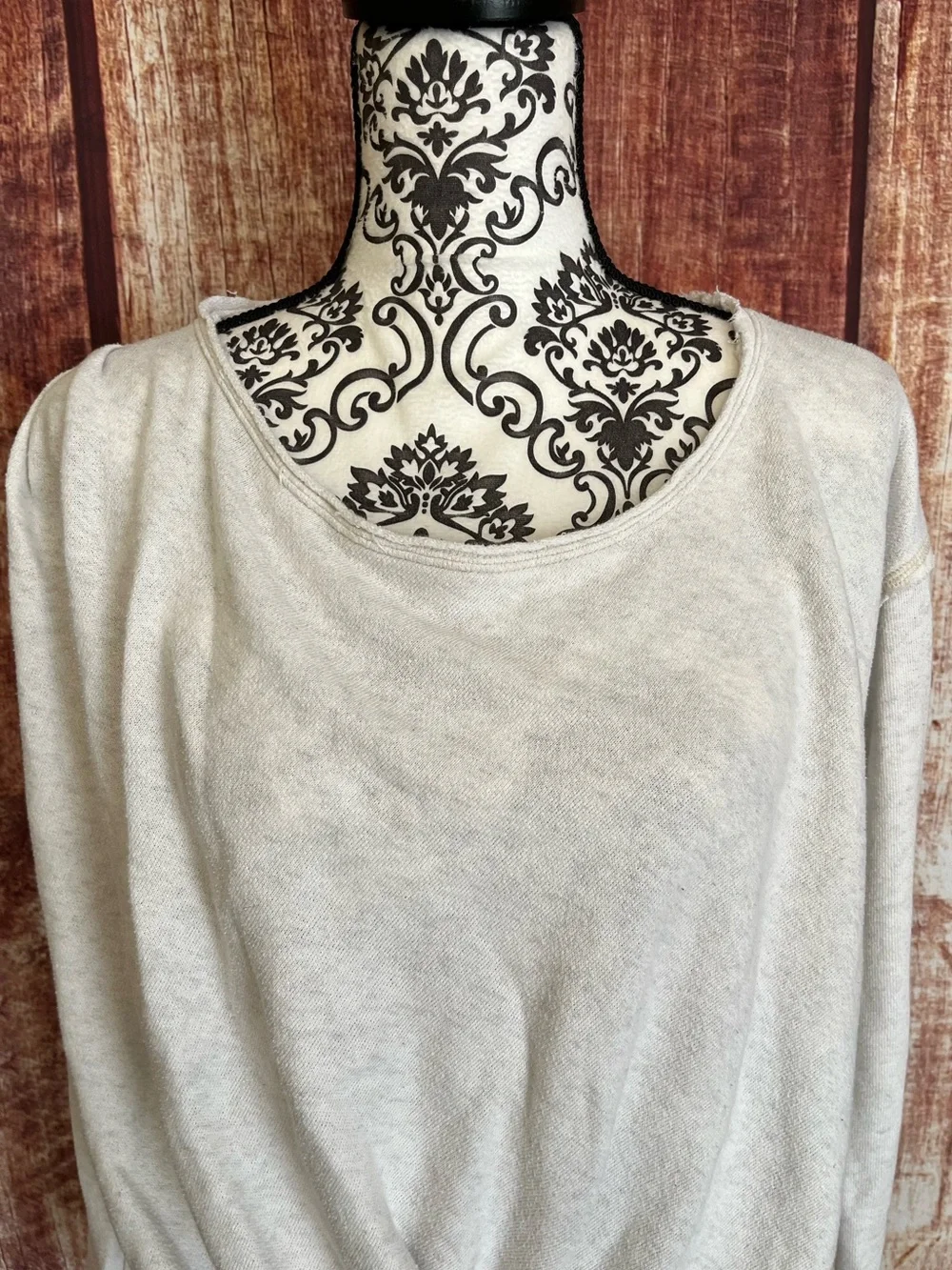 Free People | Front Twist Crossover Pullover Sweater